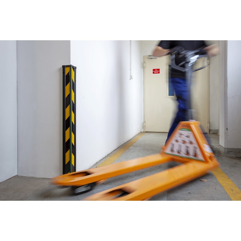 Číslo obrázku produktu 3: A.M.P.E.R.E. Ochrana proti nárazům, úhlový profil, pro montáž, VxD 84 x 900 mm
