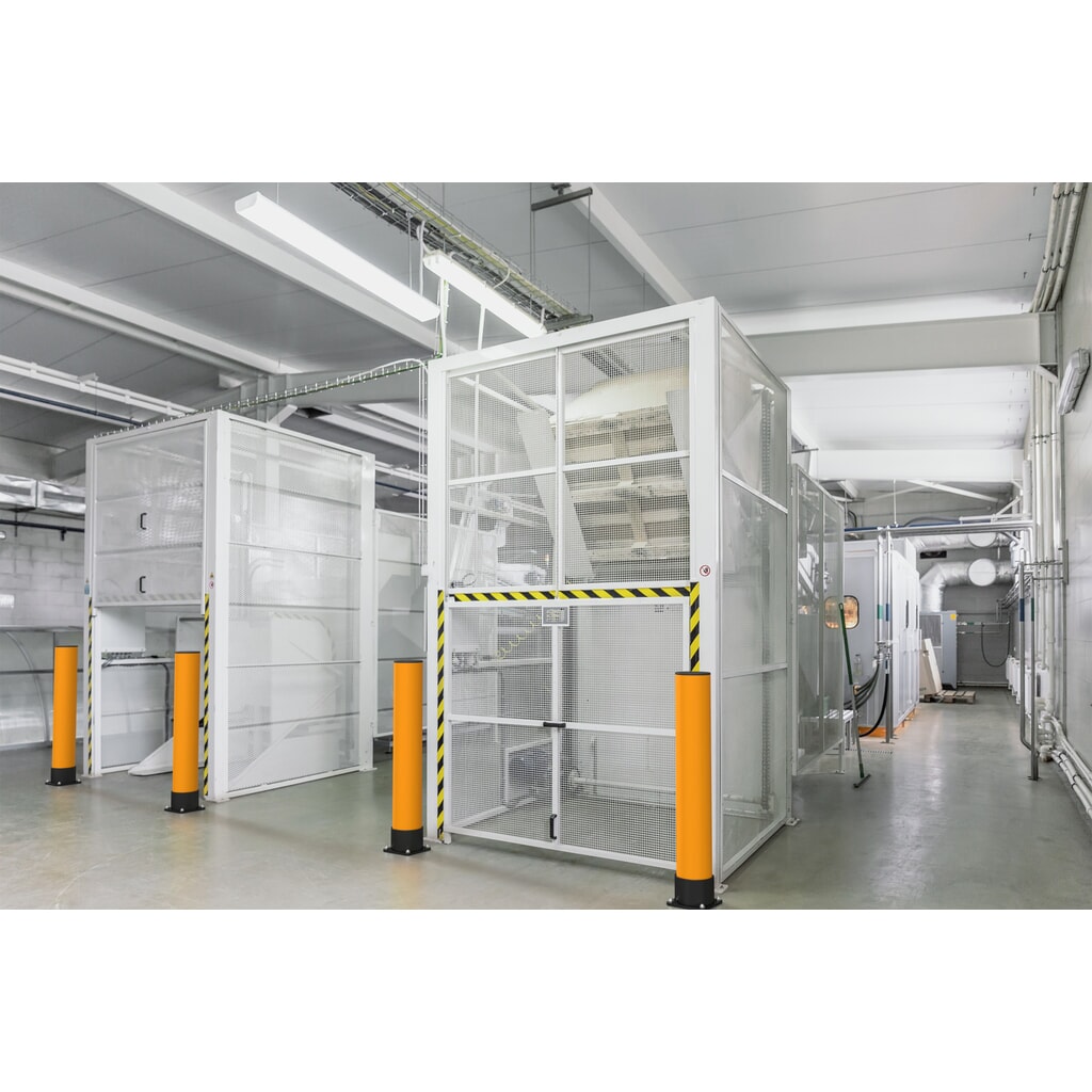 Číslo obrázku produktu 7: A.M.P.E.R.E. Ochranný sloupek Rack Mammut®, použití uvnitř i venku, výška 600 mm, Ø 140 mm