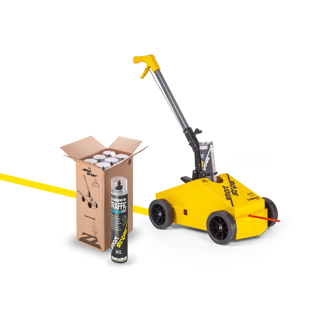 Číslo obrázku produktu 7: A.M.P.E.R.E. Značkovací barva TRAFFIC extra Paint® XL 0,75 l, černá.