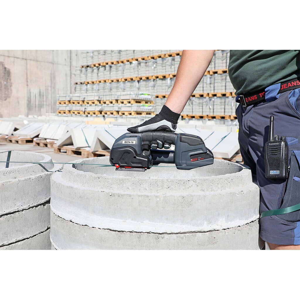 Akumulátorová páskovačka Signode BXT4 pro pásky PP a PET, šířka pásky 13 mm Číslo obrázku produktu 13: Akumulátorová páskovačka Signode BXT4 pro pásky PP a PET, šířka pásky 13 mm