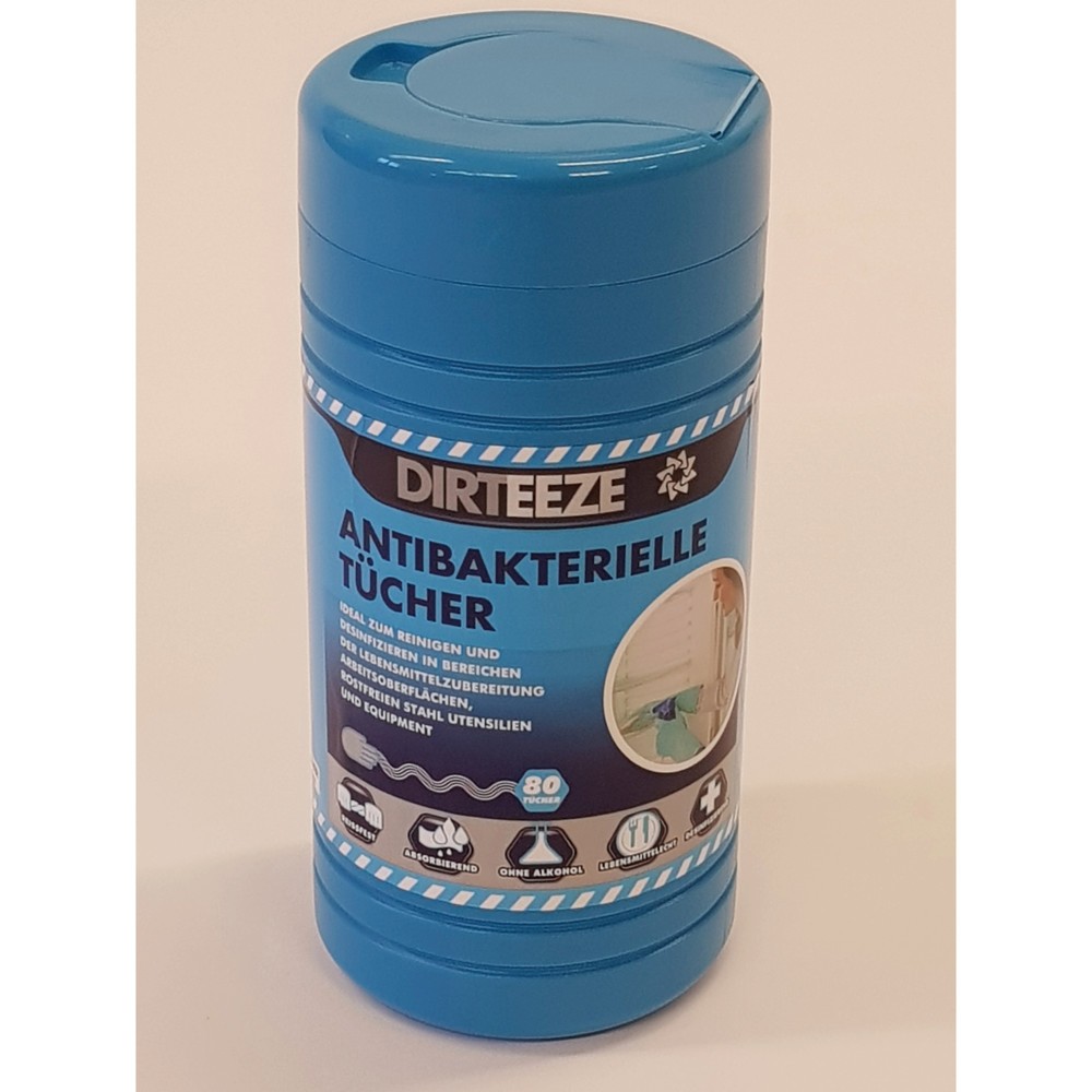 Obrázek produktu: Antibakteriální utěrky, 8 plechovek po 80 utěrkách
