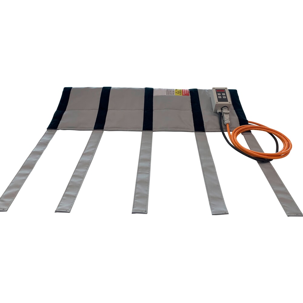 Číslo obrázku produktu 2: Kuhlmann ohřívací plášť pro vysokonapěťové kabely, 230 V s regulátorem teploty 0–90 °C, 750 W, délka 1 m