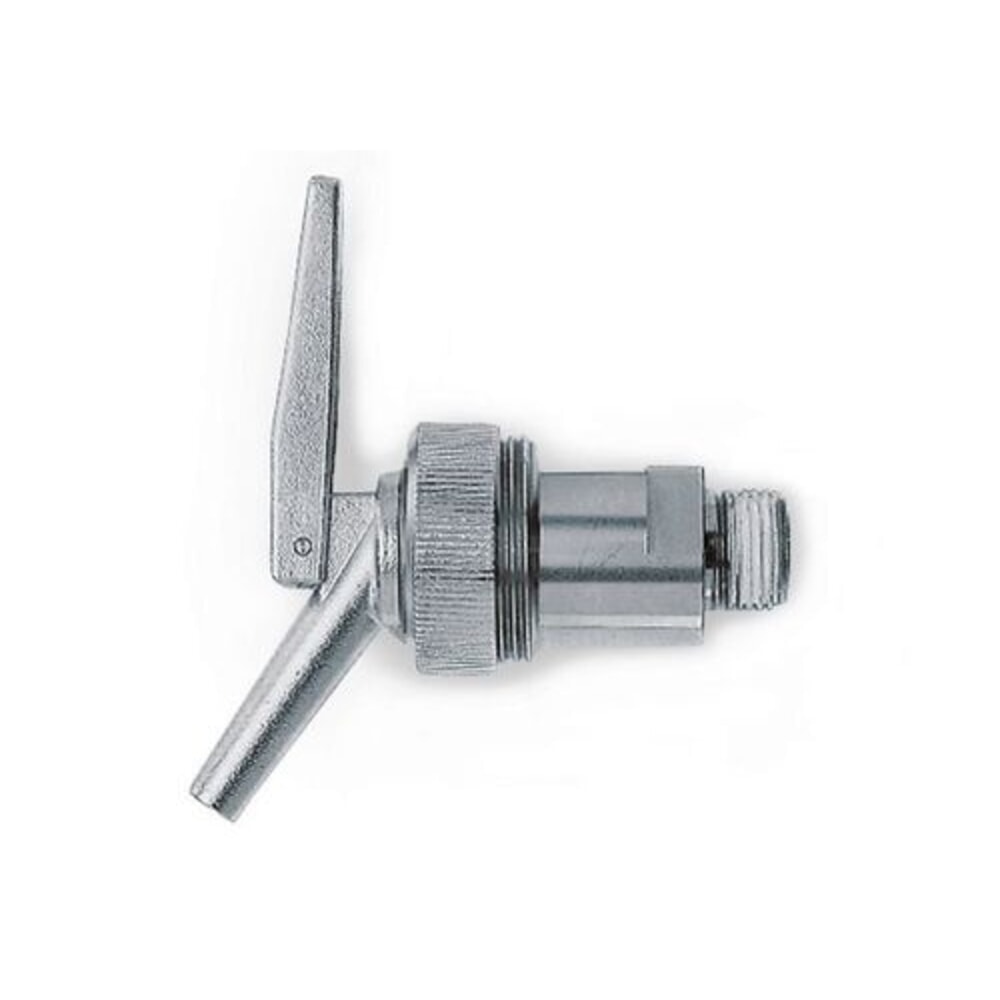 Číslo obrázku produktu 1: Denios samouzavírací kohout z nerezové oceli s jemným dávkováním, Ø závitu 3/4 palce