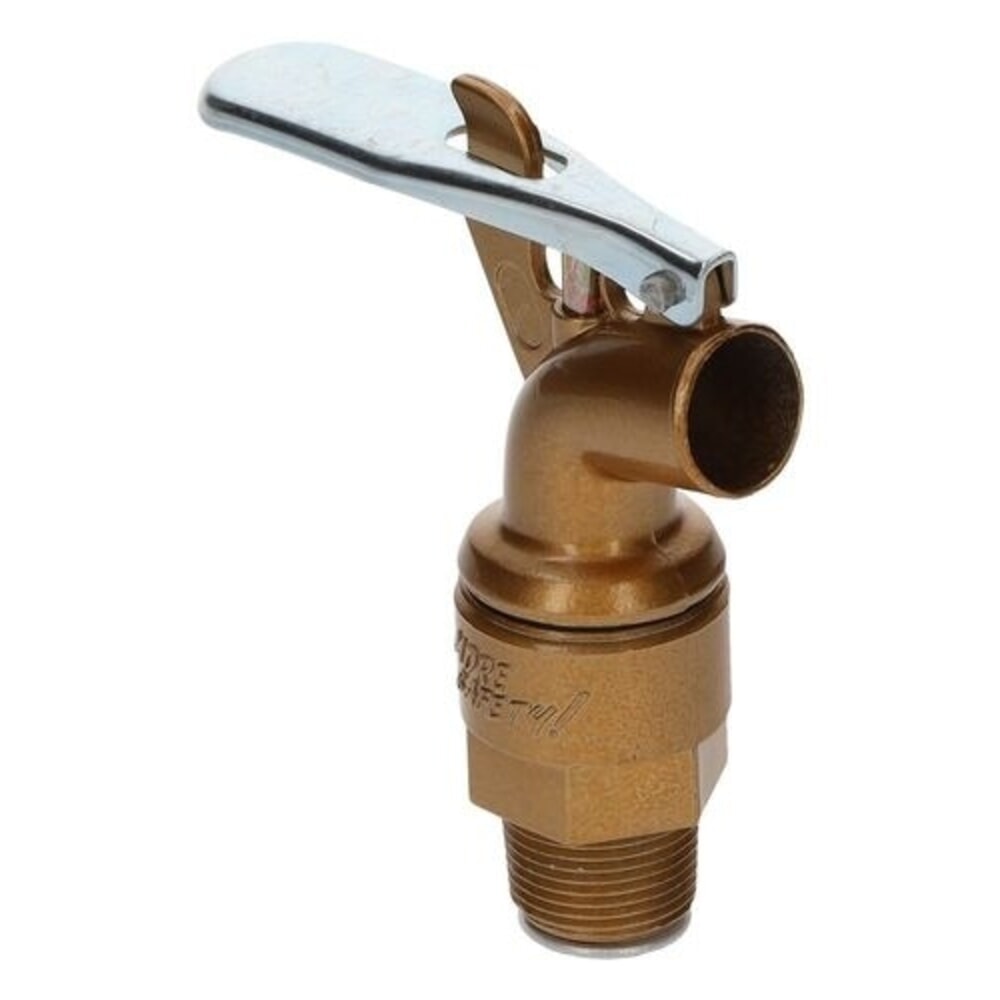 Číslo obrázku produktu 1: Denios samouzavírací jemný dávkovací ventil vyrobený z tlakově litého zinku, Ø závitu 3/4 palce