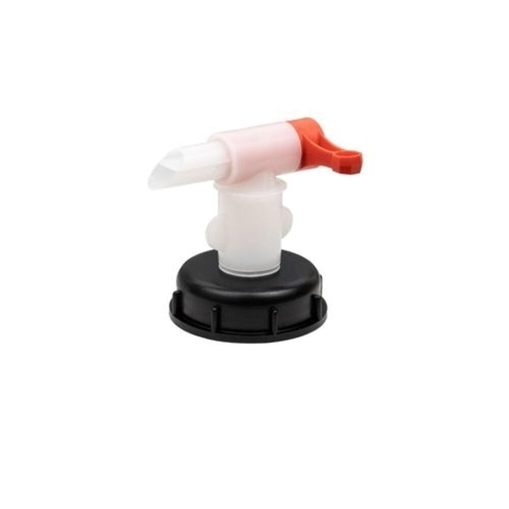 Číslo obrázku produktu 1: Denios výpustný kohout pro plastové nádoby H 71, závit Ø 72 mm