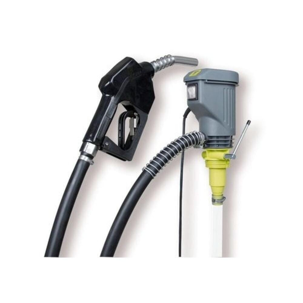 Číslo obrázku produktu 1: Denios elektrické sudové čerpadlo HP 40, s automatickým výdejním ventilem, hloubka ponoru 1600 mm