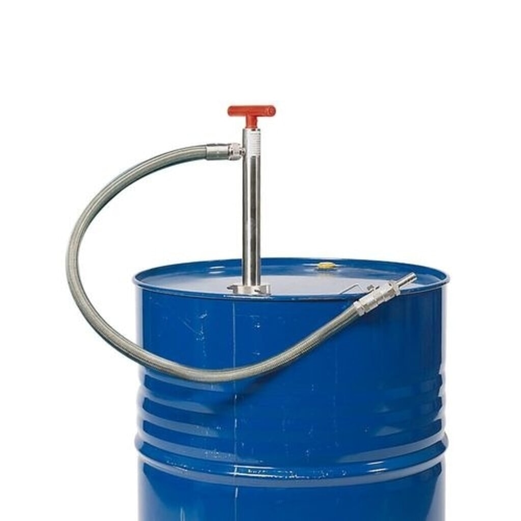 Obrázek produktu: Denios sudové čerpadlo, nerezová ocel, elektricky vodivá PTFE hadice, hloubka ponoru 570 mm