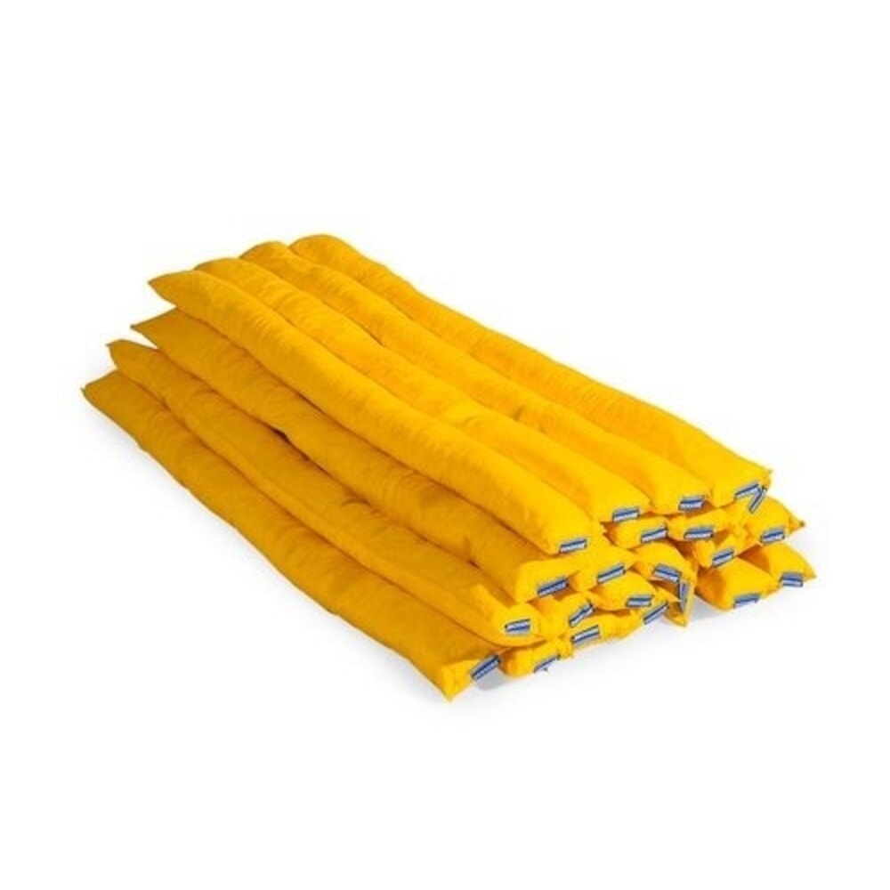 Číslo obrázku produktu 1: Denios hadice z pojivové netkané textilie DENSORB, provedení Spezial, délka 1,2 m, 20 kusů