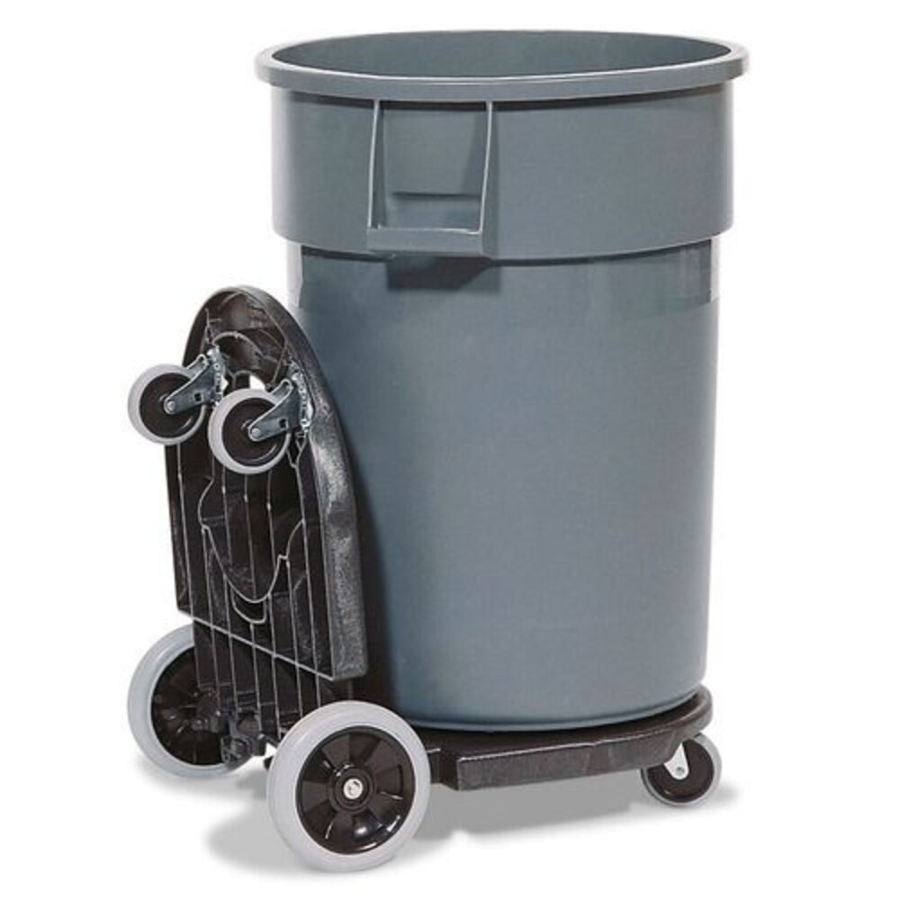 Číslo obrázku produktu 1: Denios nádoba na sběrné suroviny, zásobní a likvidační vozík DENSORB se 2 nádobami (120 a 170 l)