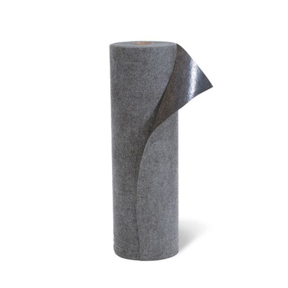 Číslo obrázku produktu 1: Denios role ochranného materiálu na podlahu z pojivové netkané textilie DENSORB Professional s PE povrchovou úpravou, 80 cm x 15 m