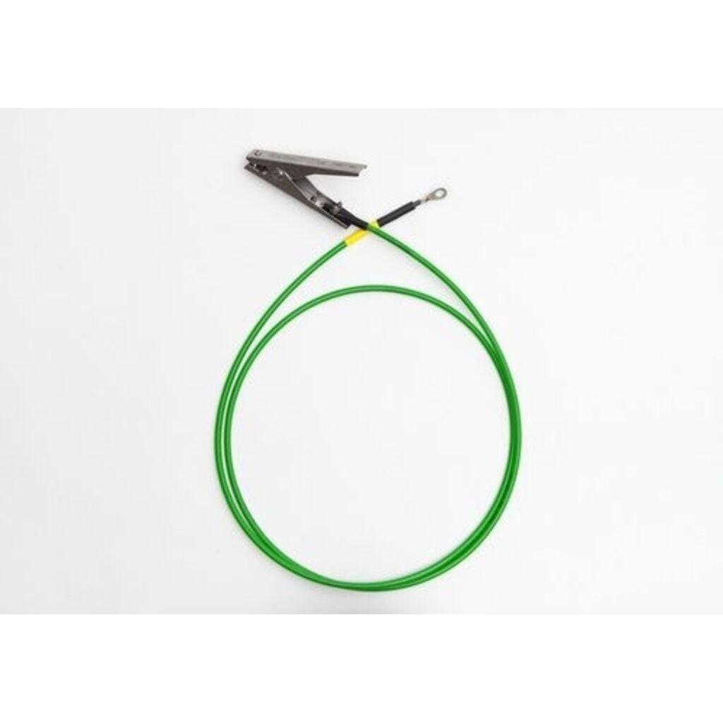 Denios uzemňovací kabel s 1 uzemňovací svorkou / 1 očkovou svorkou, izolací a schválením ATEX, 2 m Obrázek produktu: Denios uzemňovací kabel s 1 uzemňovací svorkou / 1 očkovou svorkou, izolací a schválením ATEX, 2 m