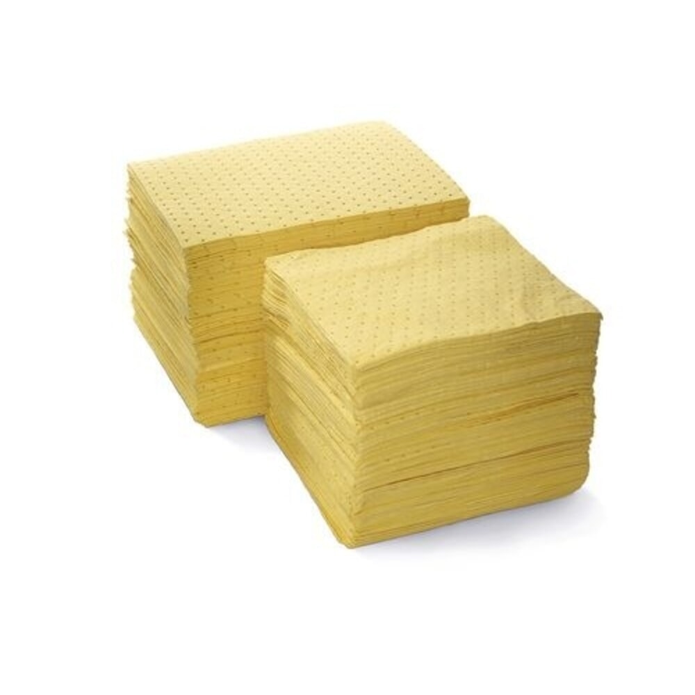 Číslo obrázku produktu 1: Denios rohože ze sorpční netkané textilie DENSORB Economy Single, Spezial, lehké, 37 x 40 cm, 200 kusů