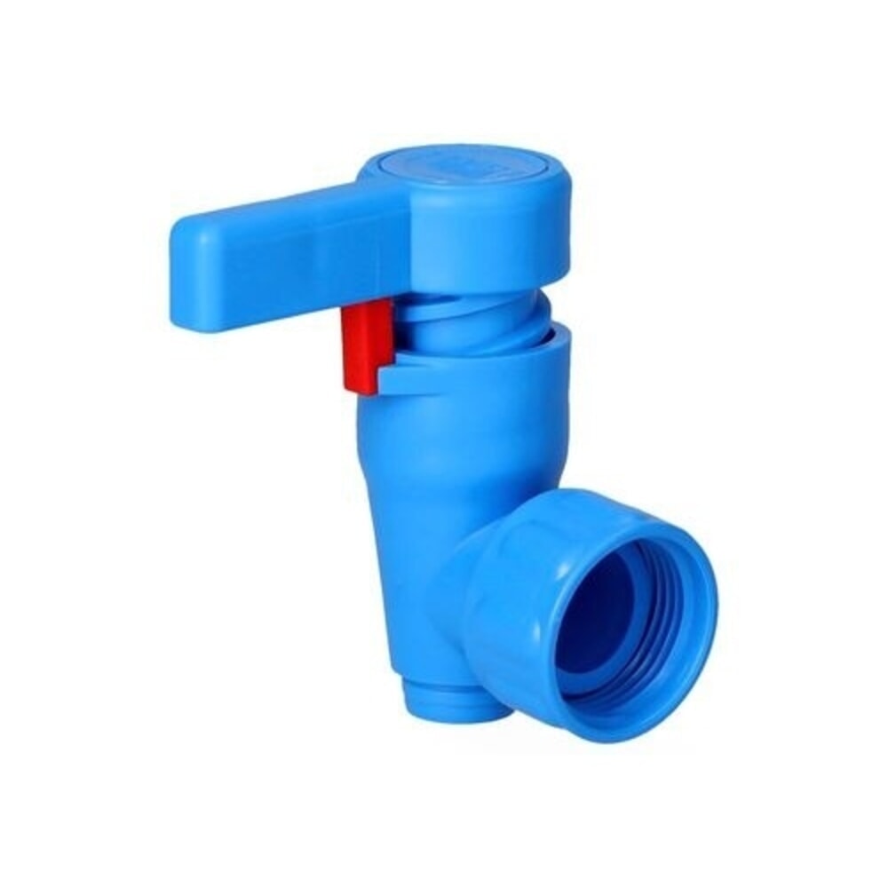 Číslo obrázku produktu 1: Krátký výpustný kohoutek pro prostorově úsporné a širokohrdlé kanystry Denios