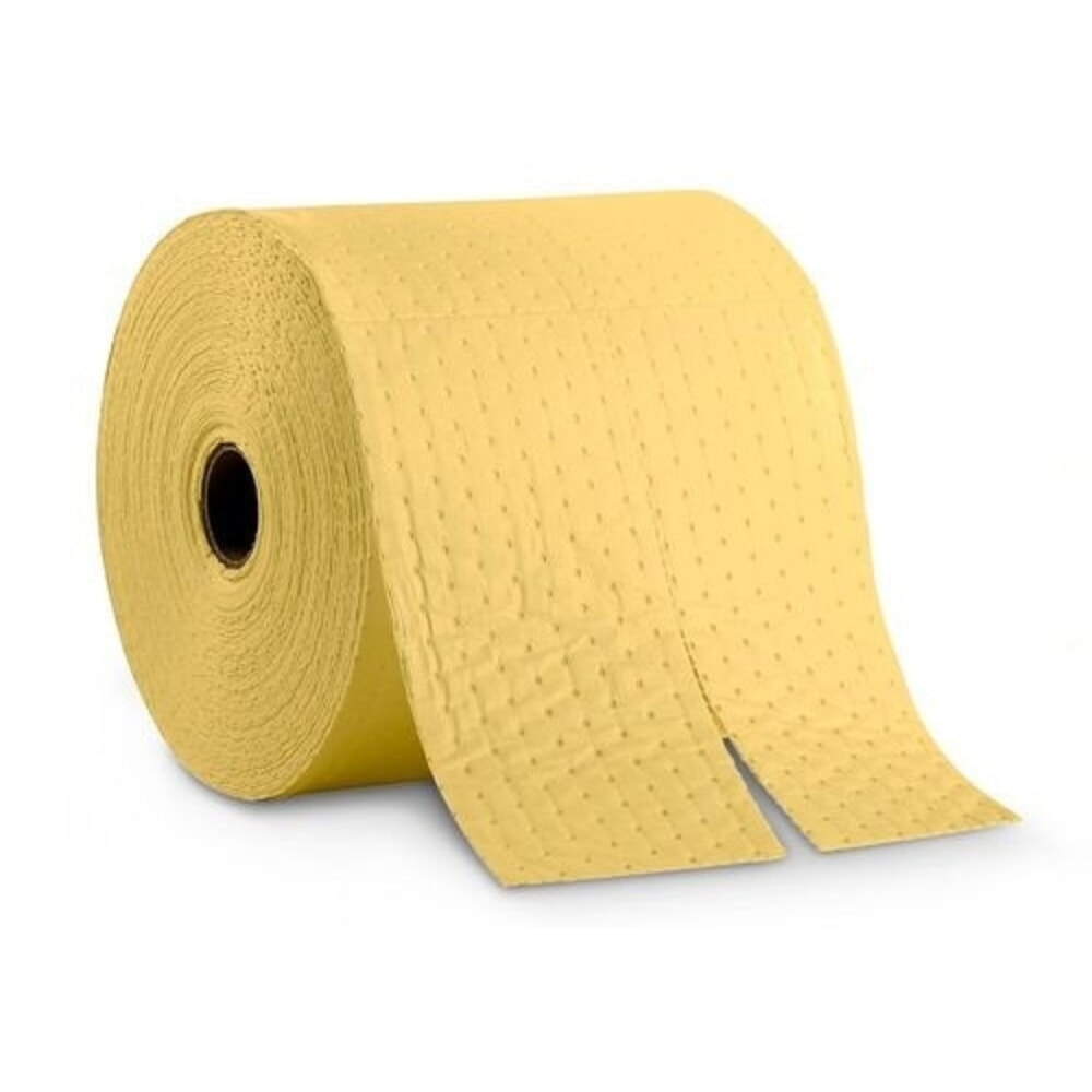 Číslo obrázku produktu 1: Denios role ze sorpční netkané textilie DENSORB Economy Triple, speciální, lehká, 38 cm x 45 m, 1 kus