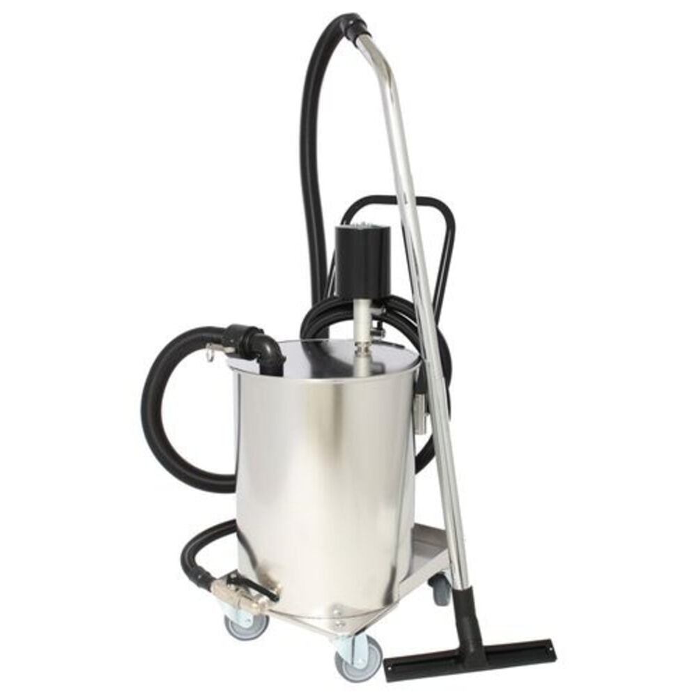 Číslo obrázku produktu 1: Denios čerpadlový vysavač PressOut s Venturiho čerpadlem a omezovačem objemu plnění