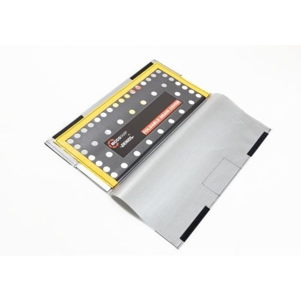 Číslo obrázku produktu 1: Denios ochrana kanálu, skládací kryt pro horizontální a vertikální odtoky