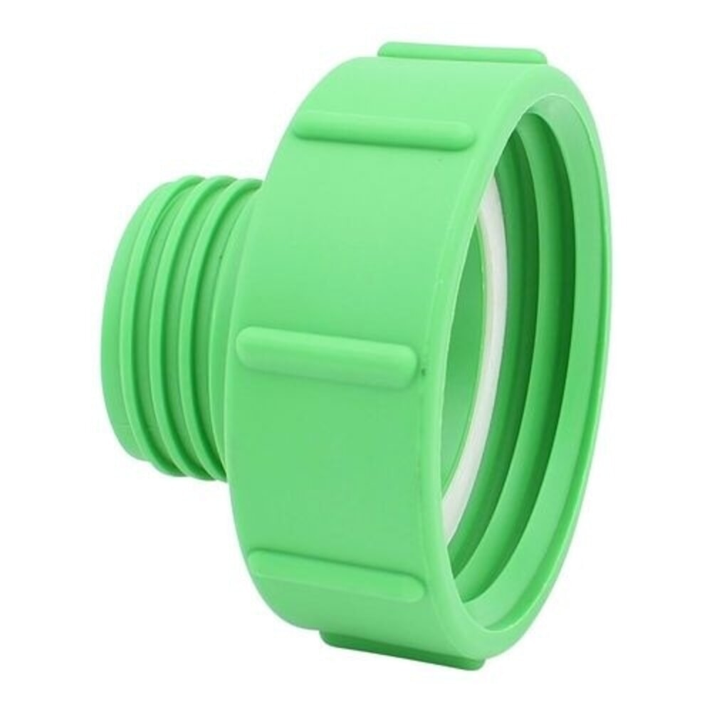 Číslo obrázku produktu 1: Denios adaptér IBC, vnitřní závit S100x8 na 2 hrubé závity, vnější závit S60x6, 3 kusy