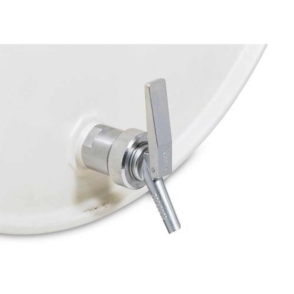 Číslo obrázku produktu 2: Denios samouzavírací kohout z nerezové oceli s jemným dávkováním, Ø závitu 3/4 palce