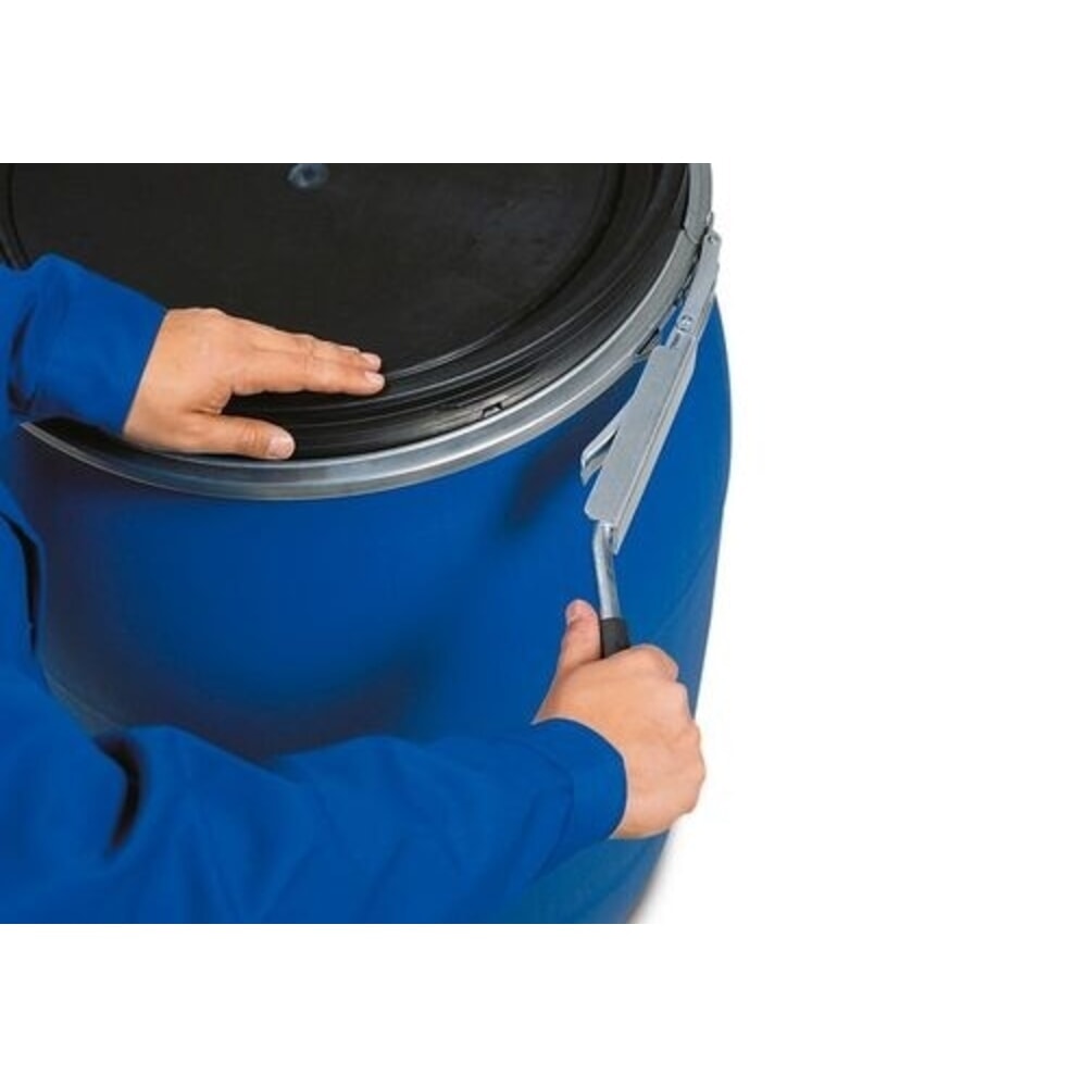 Číslo obrázku produktu 2: Páka na nádobu s plastovou rukojetí pro sudy Denios, pro snadné otevírání a zavírání