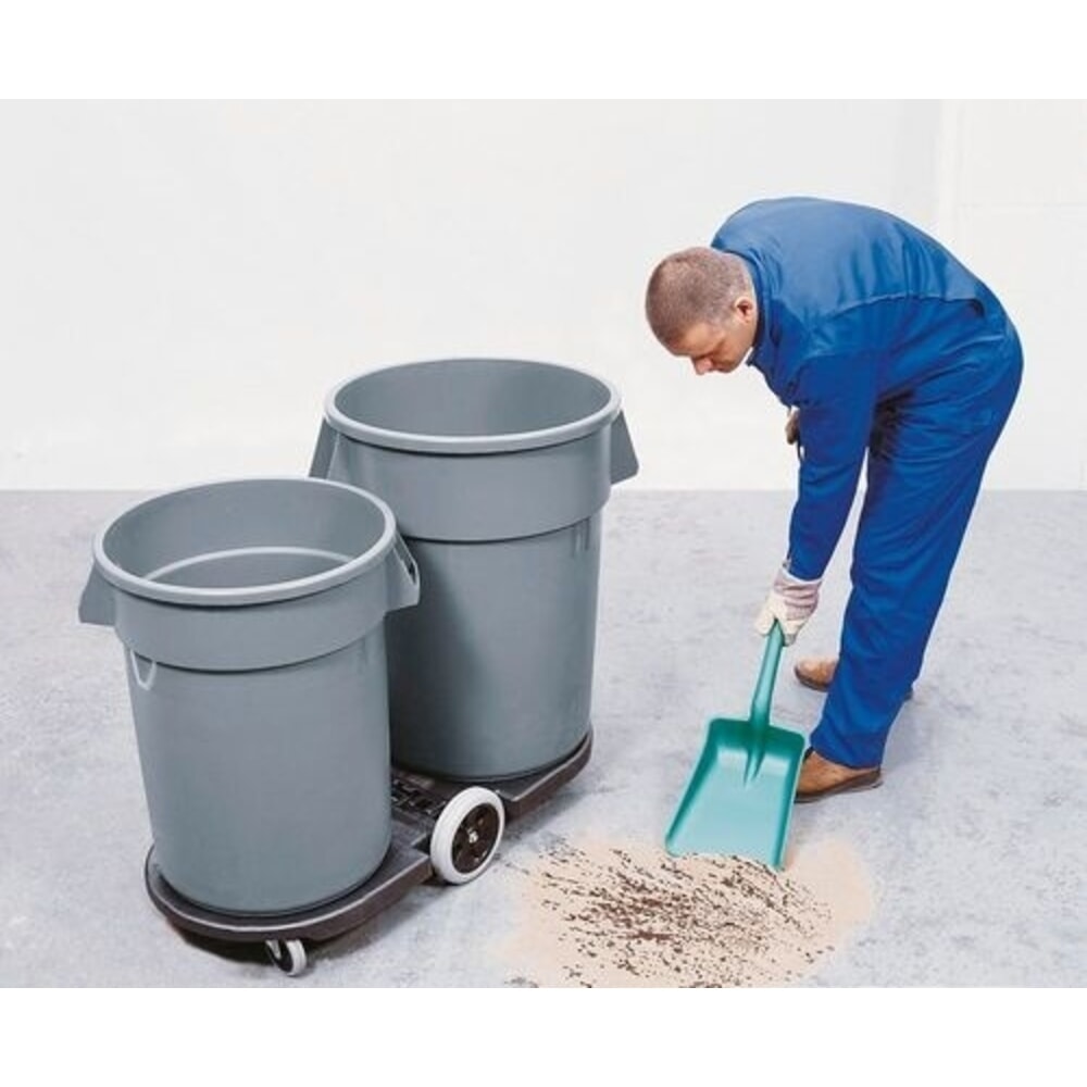 Číslo obrázku produktu 2: Denios nádoba na sběrné suroviny, zásobní a likvidační vozík DENSORB se 2 nádobami (120 a 170 l)