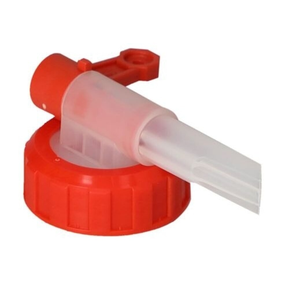 Číslo obrázku produktu 2: Denios plastový kohoutek, vhodný pro styk s potravinami, kyselinovzdorný AH 40, Ø závitu 42 mm