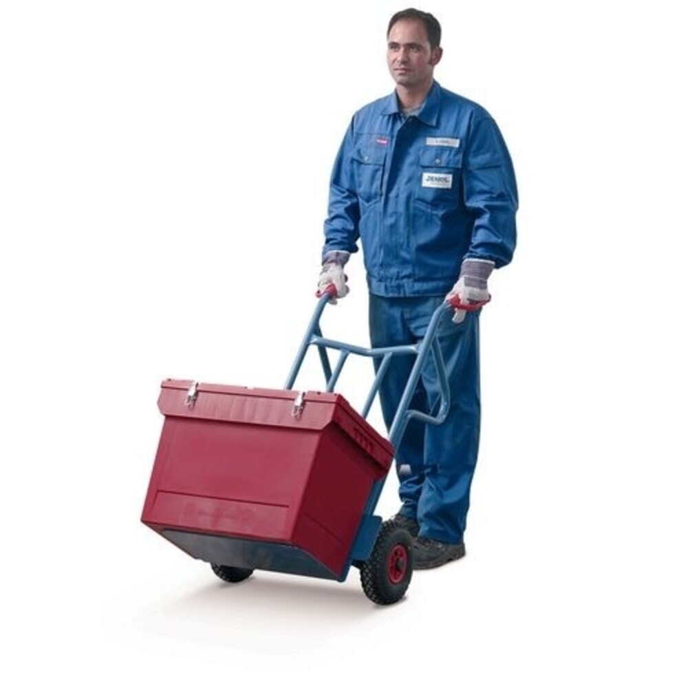 Číslo obrázku produktu 2: Denios bezpečnostní nádoba k opakovanému použití pro nebezpečné materiály, polypropylen, nasazovací víko + kovový klip, 18 l