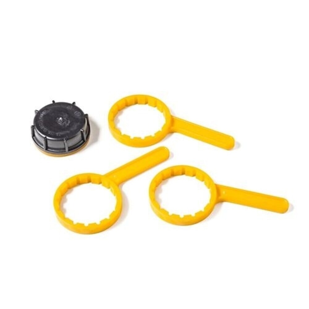 Číslo obrázku produktu 2: Denios otvírák na šroubovací uzávěry DIN70, plastový očkový klíč DN70