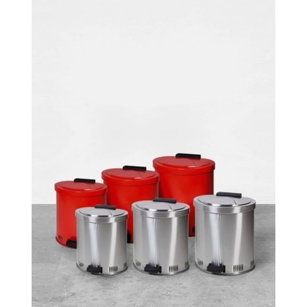 Číslo obrázku produktu 2: Denios bezpečnostní odpadní nádoba z nerezové oceli s tlumením víka, objem 20 l