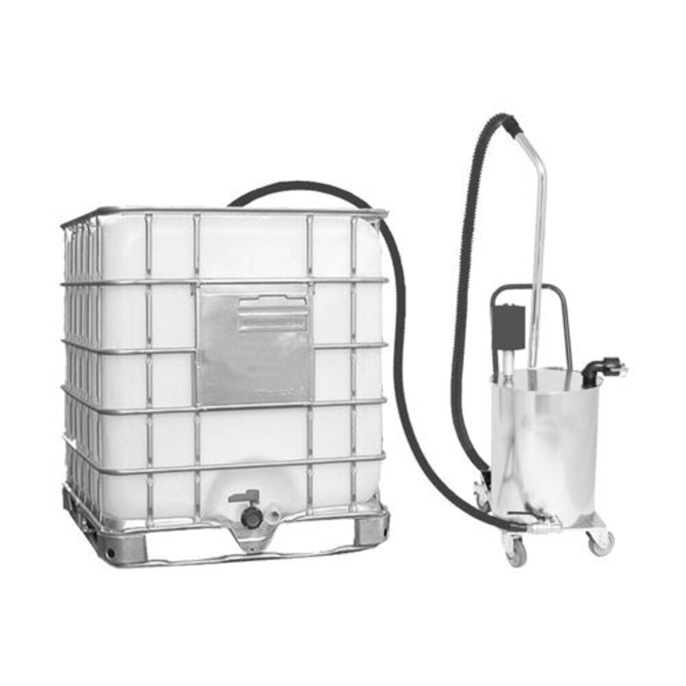 Číslo obrázku produktu 2: Denios čerpadlový vysavač PressOut s Venturiho čerpadlem a omezovačem objemu plnění