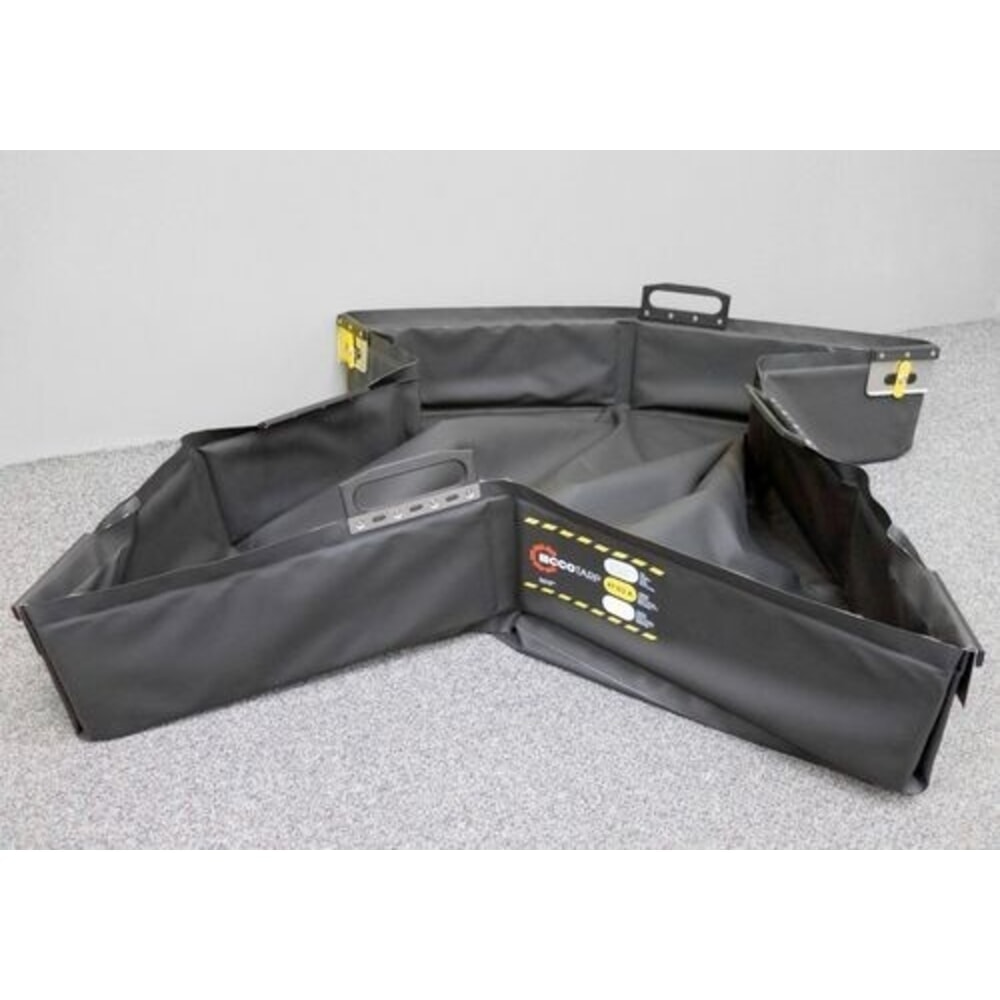 Číslo obrázku produktu 2: Denios skládací záchytná vana pro vícenásobné použití z plastu, antistatická, objem 210 l, VxŠxH 225 x 840 x 1240 mm