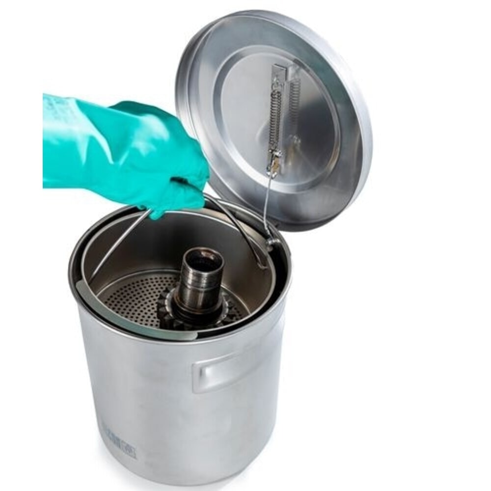 Číslo obrázku produktu 2: Denios koš na díly FALCON z nerezové oceli, pro 8-litrové nádoby
