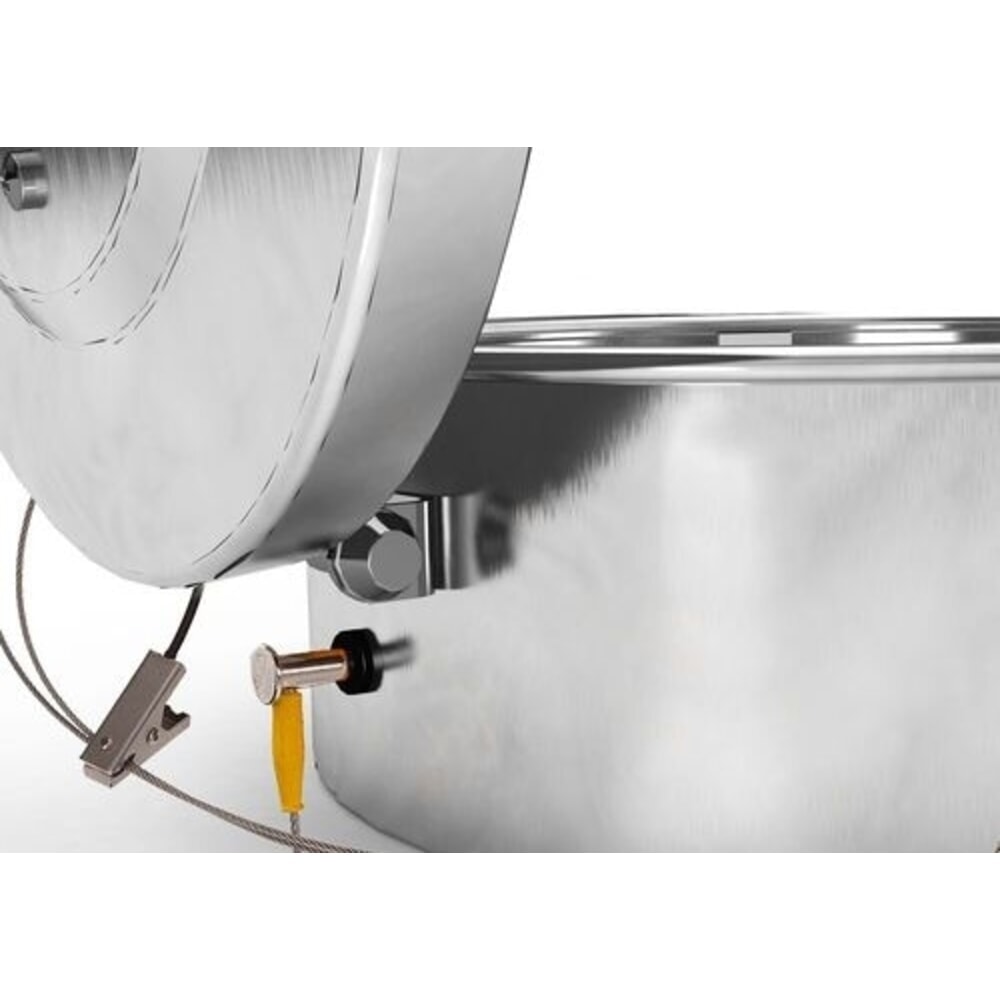 Číslo obrázku produktu 2: Denios uzemňovací kabel Quick-Connect pro nádoby FALCON