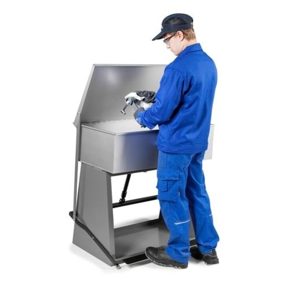 Číslo obrázku produktu 4: Denios čistič dílů FALCON s máčecí nádrží, 105 l