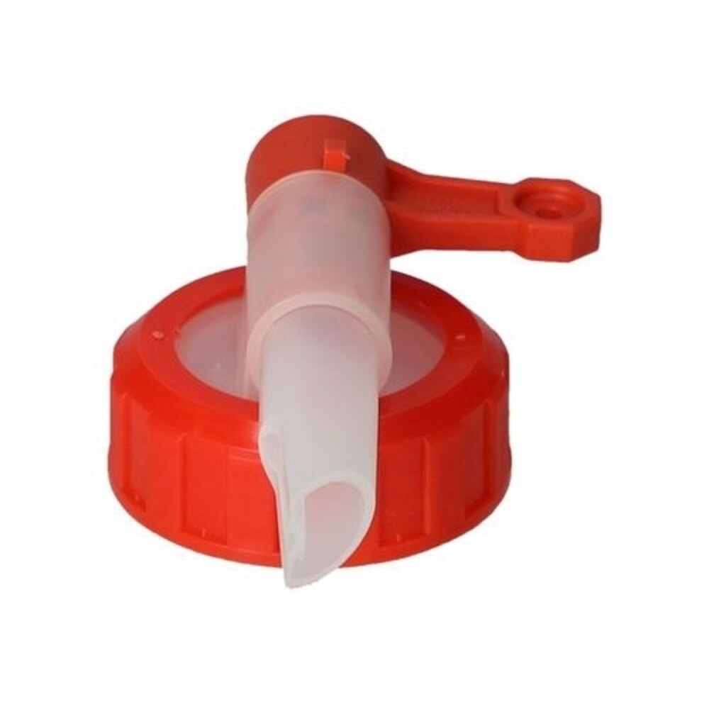 Číslo obrázku produktu 3: Denios plastový kohoutek, vhodný pro styk s potravinami, kyselinovzdorný AH 40, Ø závitu 42 mm