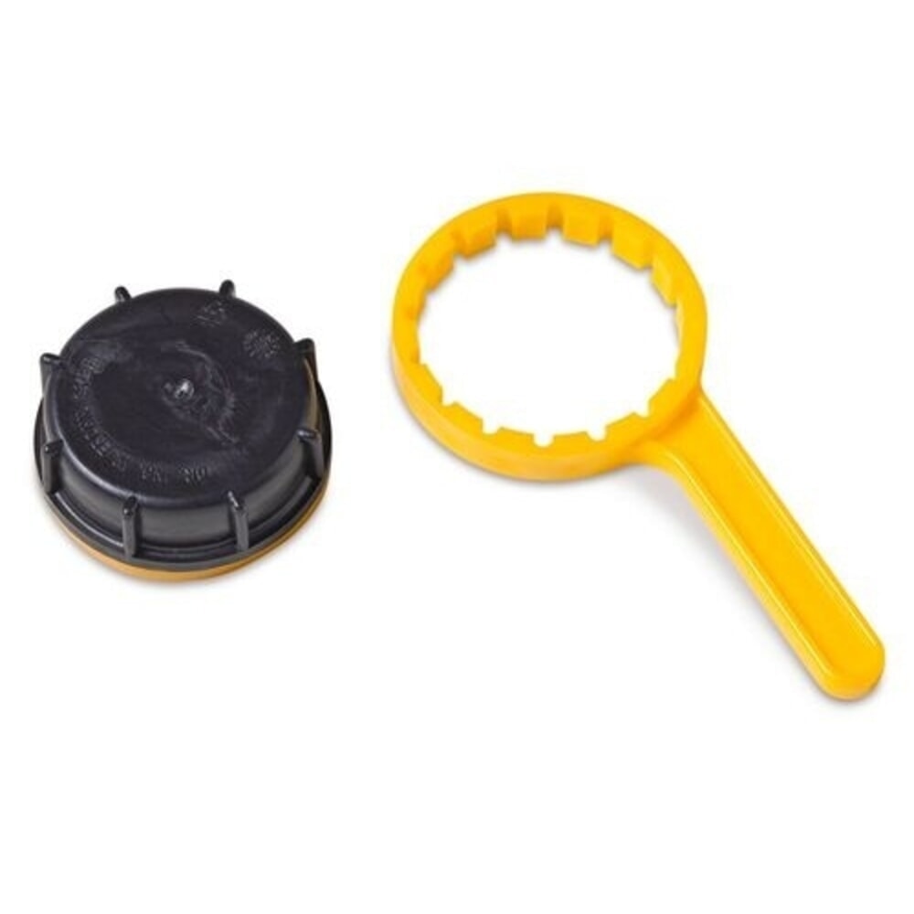 Číslo obrázku produktu 3: Denios otvírák na šroubovací uzávěry DIN70, plastový očkový klíč DN70