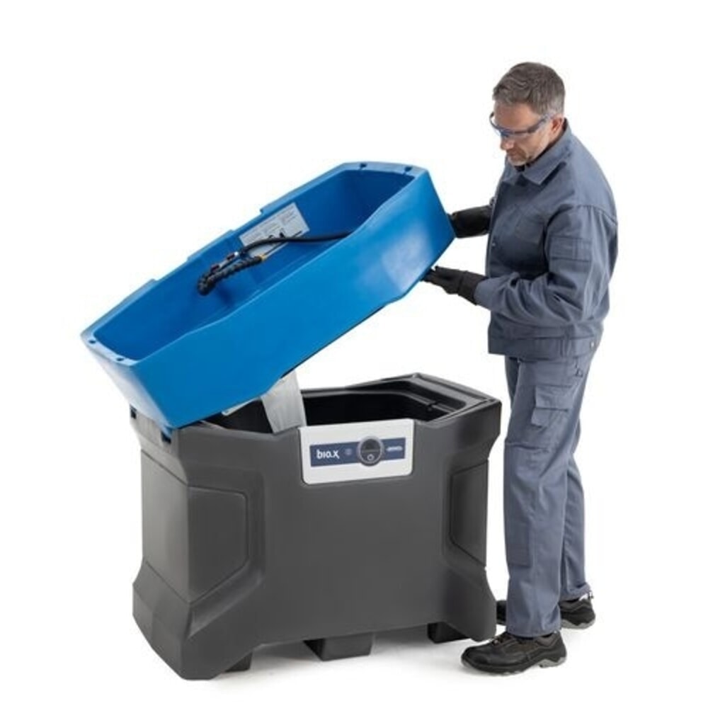 Číslo obrázku produktu 3: Denios čistič dílů pro biologické čištění bez rozpouštědel bio.x C100, užitná plocha Š x H 970 x 600 mm