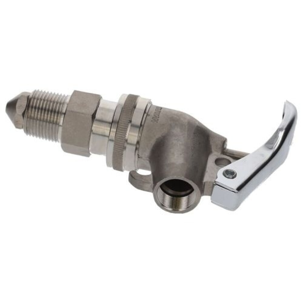 Číslo obrázku produktu 4: Denios samouzavírací kohoutek z nerezové oceli, Ø závitu 3/4 palce