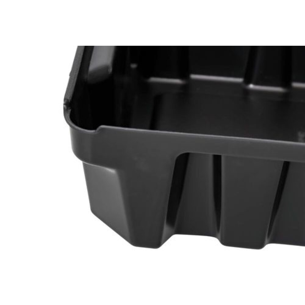 Číslo obrázku produktu 4: Denios sběrná vana na drobné nádoby base-line z PE, výška 160 mm, s odtokem, bez mřížového roštu, objem 5 l