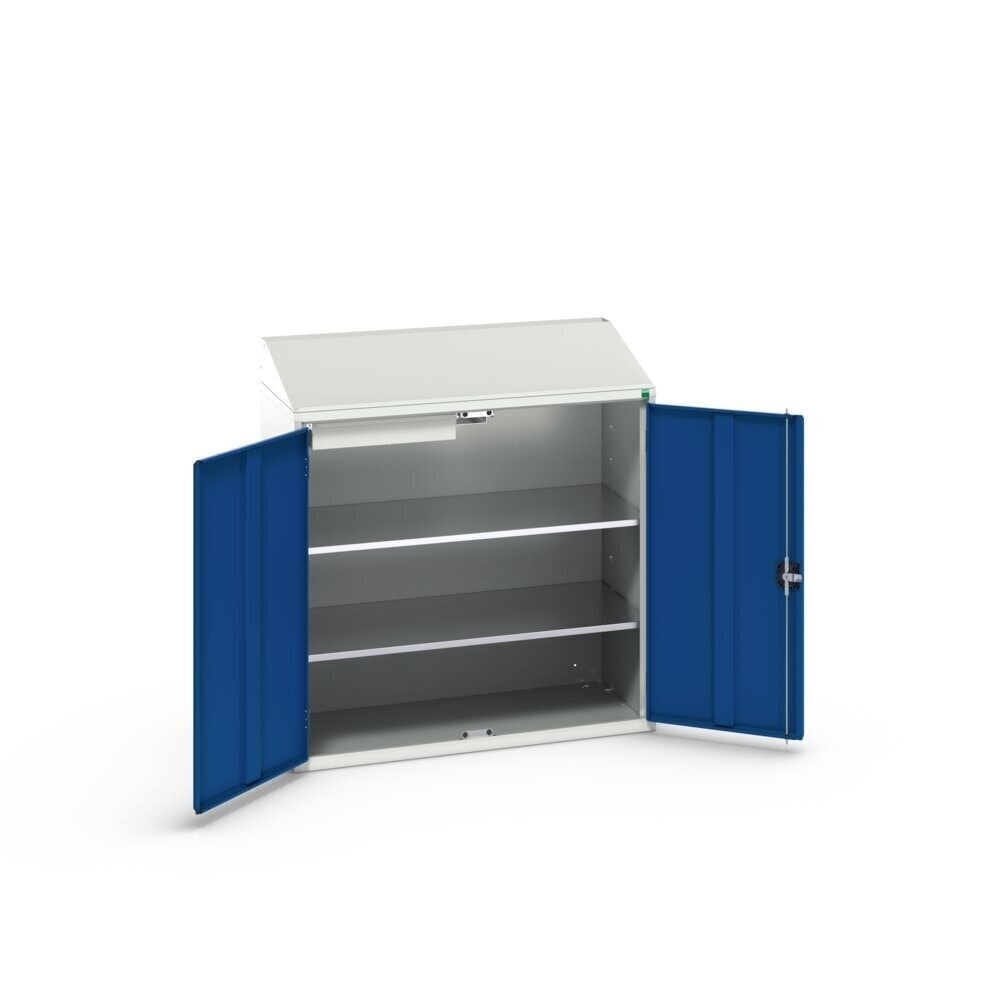 Číslo obrázku produktu 2: Pult bott verso Economy, 2 police a 1 zásuvka, ŠxHxV: 1050 x 550 x 1130 mm