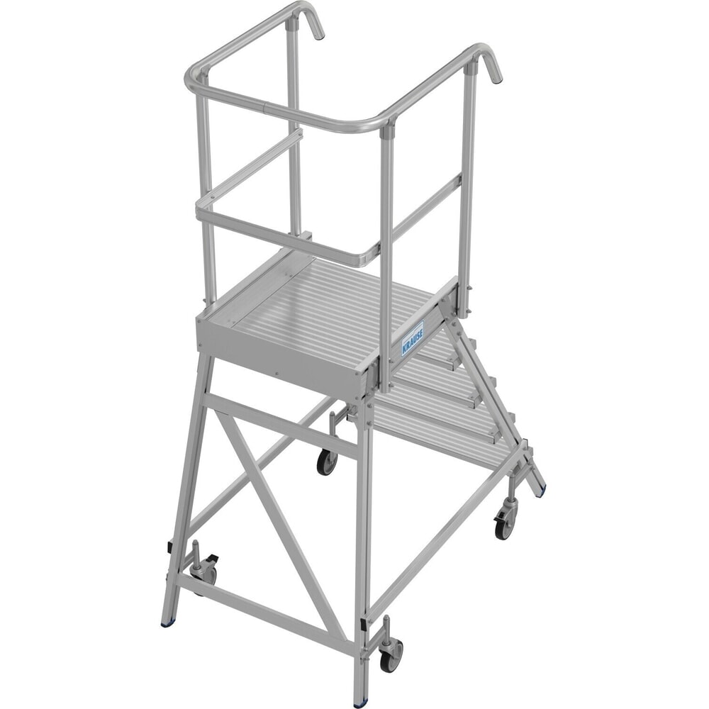 Číslo obrázku produktu 10: Pojízdné schody s plošinou KRAUSE®, výška 1,20 m