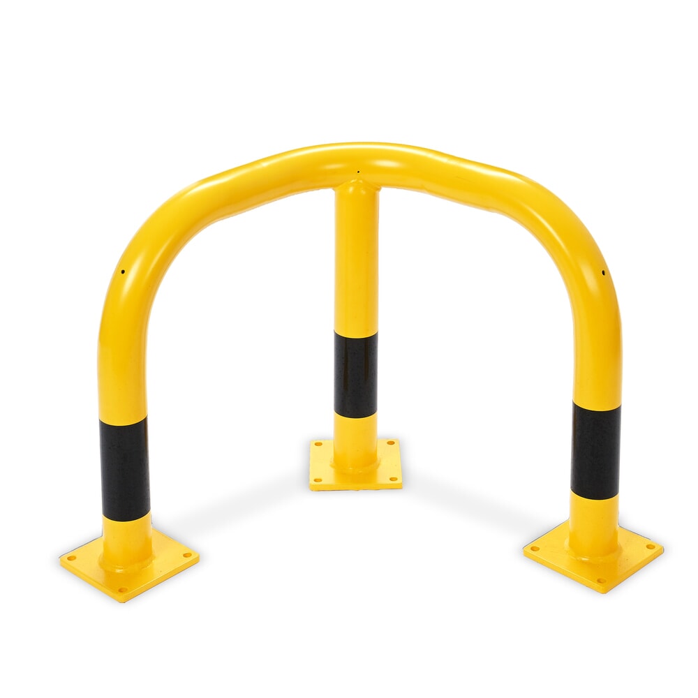 Číslo obrázku produktu 3: Steinbock® rohový ochranný nárazový oblouk, pro vnitřní použití, V x D 600 x 600 mm, Ø 76 mm