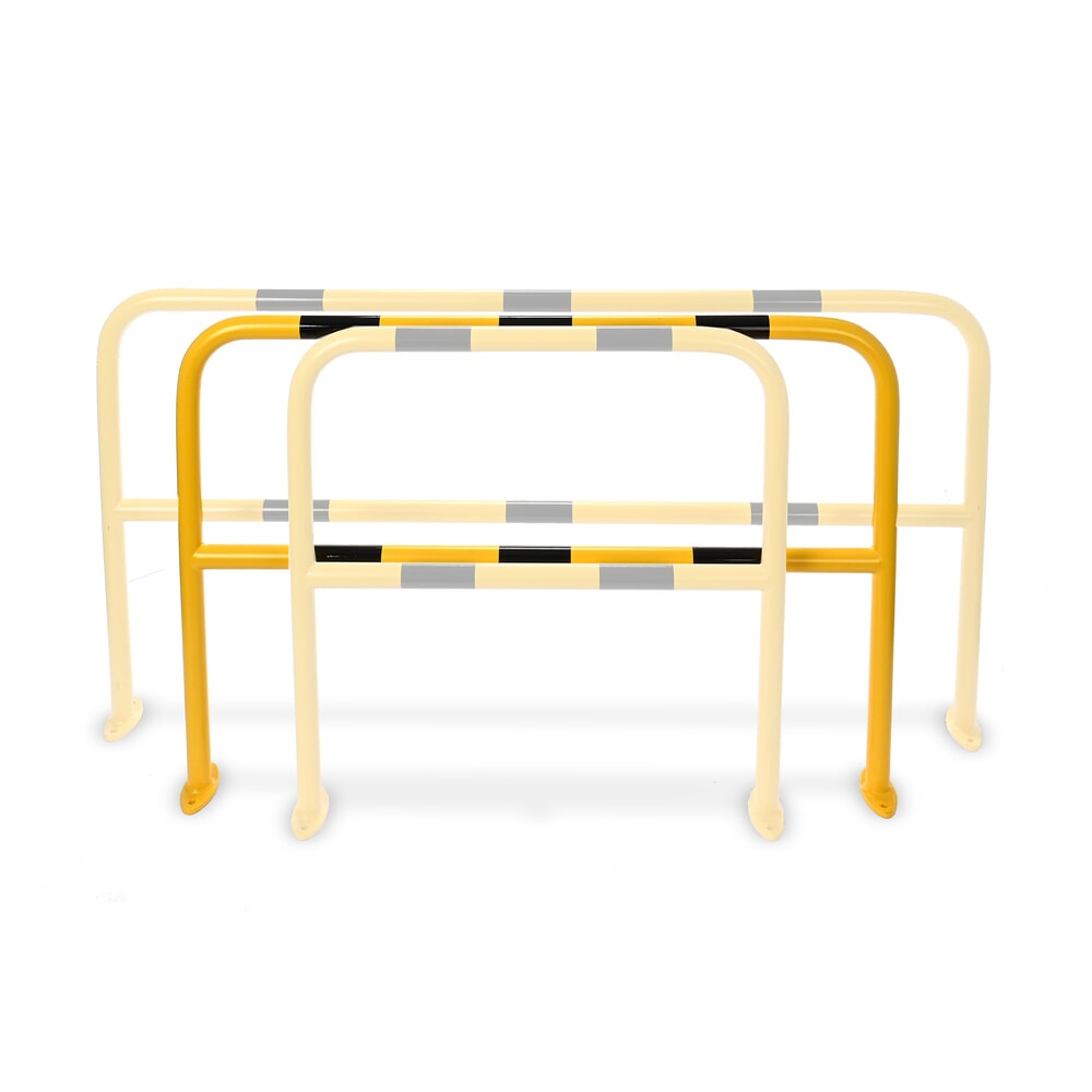 Číslo obrázku produktu 8: Steinbock® ochranný oblouk, pro vnitřní použití, V x D 1 000 x 1 500 mm, Ø 76 mm