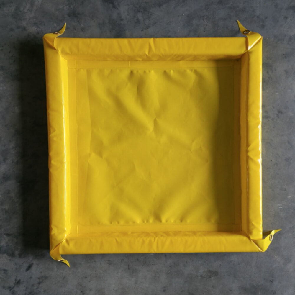 Číslo obrázku produktu 3: Steinbock® skládací sběrná vana Light z PVC, VxŠxH 203 x 1 200 x 2 400 mm, objem 602 l