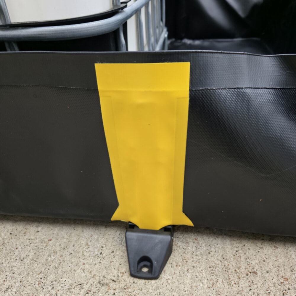 Číslo obrázku produktu 2: Steinbock® skládací sběrná vana Ultra z PVC, VxŠxH 305 x 6 100 x 6 100 mm, objem 11 318 l