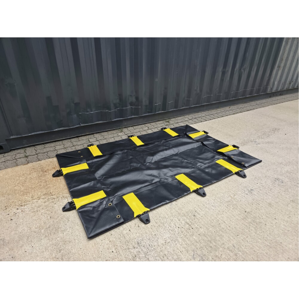 Číslo obrázku produktu 4: Steinbock® skládací sběrná vana Ultra z PVC, VxŠxH 305 x 6 100 x 6 100 mm, objem 11 318 l