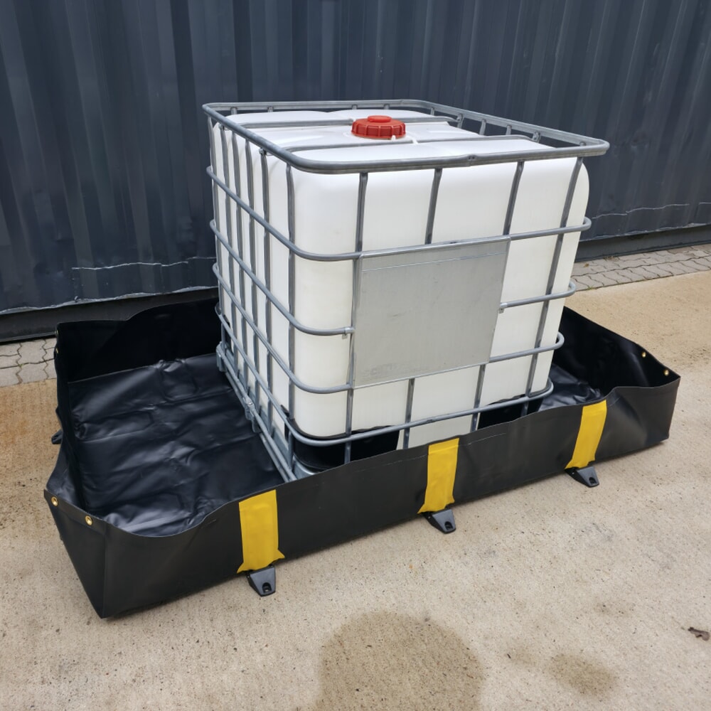 Číslo obrázku produktu 7: Steinbock® skládací sběrná vana Ultra z PVC, VxŠxH 305 x 6 100 x 6 100 mm, objem 11 318 l
