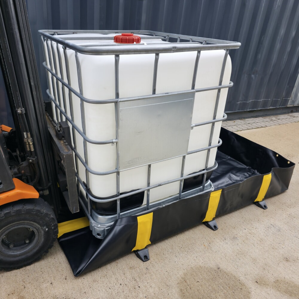Číslo obrázku produktu 10: Steinbock® skládací sběrná vana Ultra z PVC, VxŠxH 305 x 6 100 x 6 100 mm, objem 11 318 l
