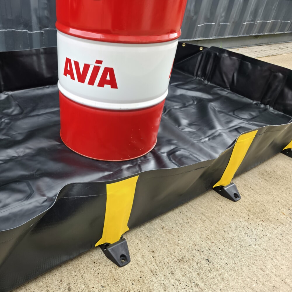 Číslo obrázku produktu 14: Steinbock® skládací sběrná vana Ultra z PVC, VxŠxH 305 x 6 100 x 6 100 mm, objem 11 318 l