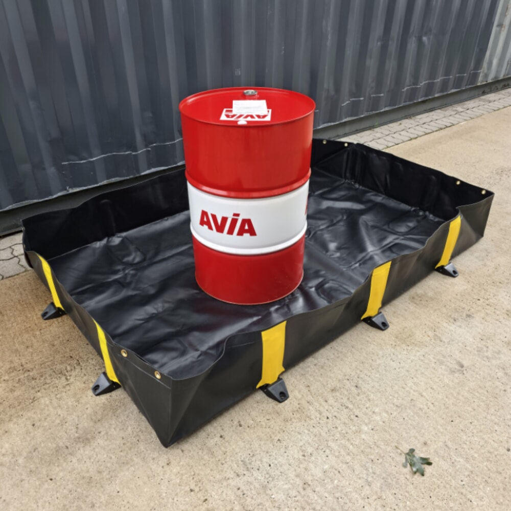 Obrázek produktu: Steinbock® skládací sběrná vana Ultra z PVC, VxŠxH 305 x 6 100 x 6 100 mm, objem 11 318 l