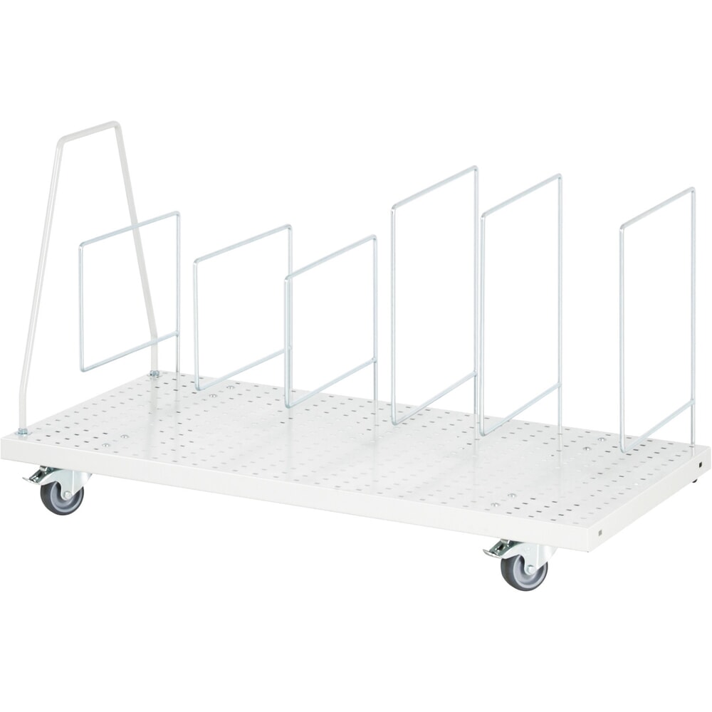 Obrázek produktu: RAU zásobník krabic pro balicí stoly, pojízdný, šeď světlá, VxŠxH 615 mm x 665 mm x 650 mm